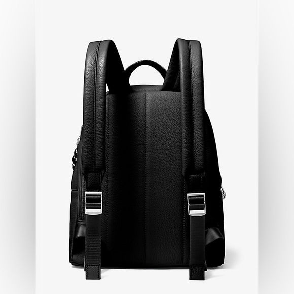 NWT Michael Kors Black Slater Backpack - Picture 2 of 4